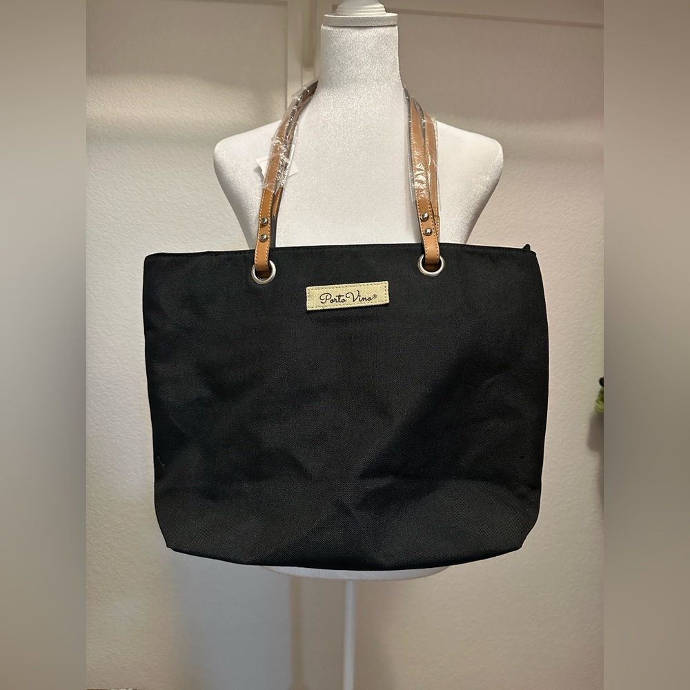 PortoVino wine Black Tote Bag